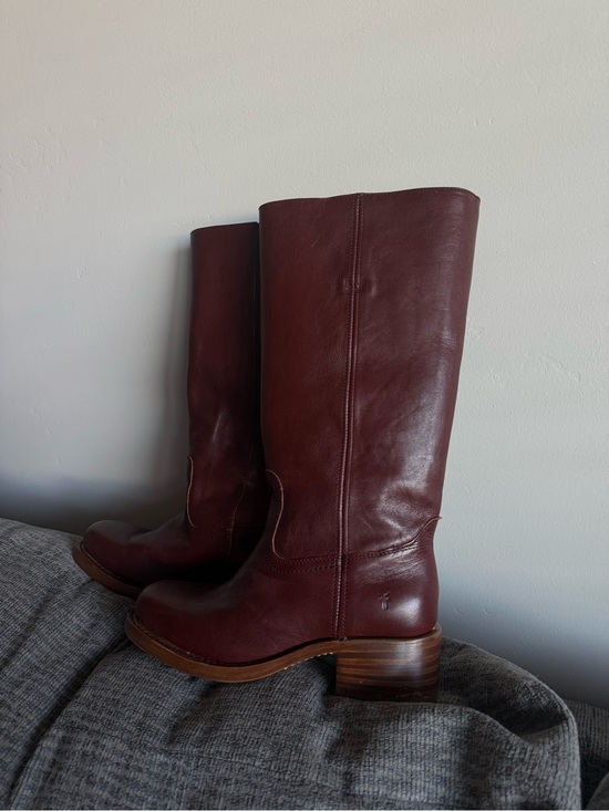 FRYE AND CO. Shoes - FRYE AND CO. Tall Leather Over-the-Knee Boots - Burgundy